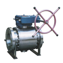 Manufacturer Class 600 Cast Steel Trunnion Flanged Ball Valve